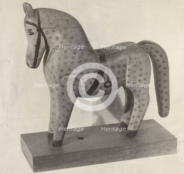 Toy Horse, 1935/1942. Creator: Unknown.
