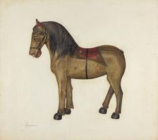 Toy Horse, 1935/1942. Creator: Selma Sandler
