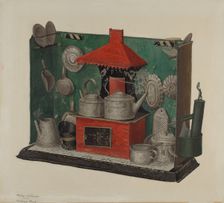 Toy Kitchen, 1935/1942. Creator: Philip Johnson