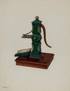 Toy Pump, 1935/1942. Creator: Arsen Maralian