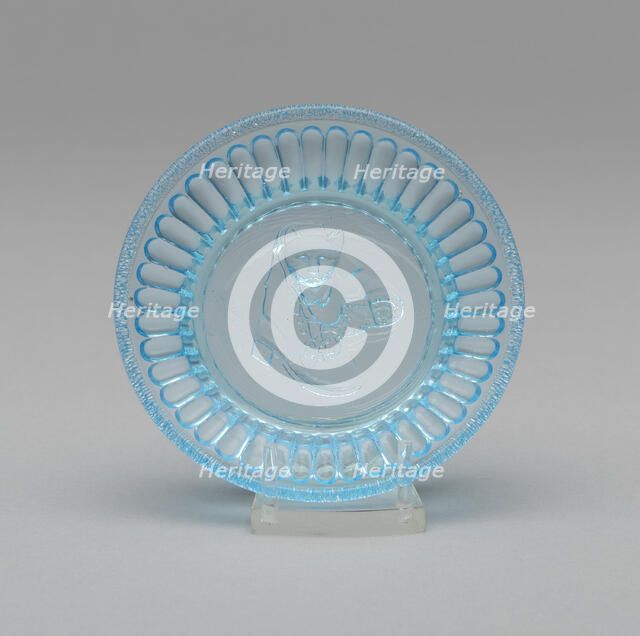 Toy plate, c. 1850. Creator: Unknown.