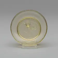 Toy plate, c. 1850. Creator: Unknown