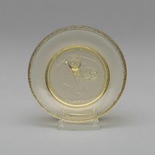 Toy plate, c. 1850. Creator: Unknown