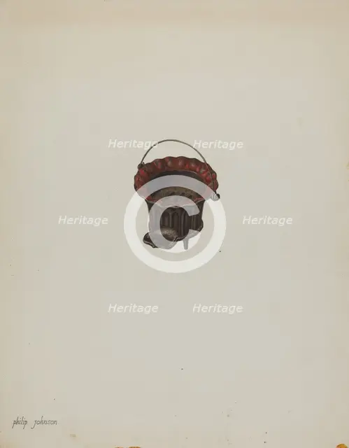 Toy Stove, c. 1939. Creator: Philip Johnson.