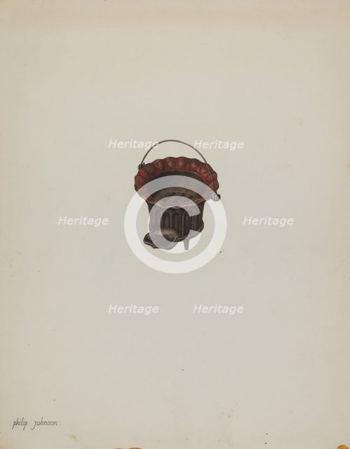 Toy Stove, c. 1939. Creator: Philip Johnson.