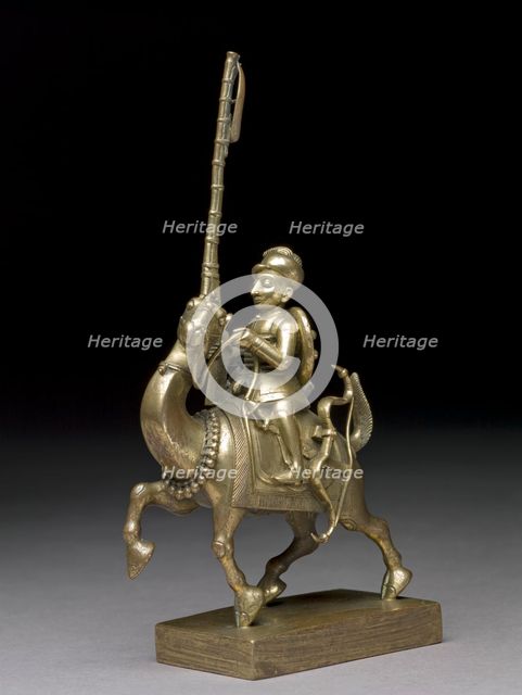 Toy soldier with camel and matchlock, 1790-1795. Artist: Unknown.