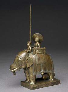 Toy soldier with elephant and driver, 1795