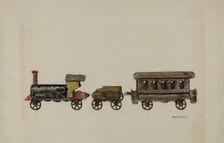 Toy Train, 1935/1942. Creator: George File