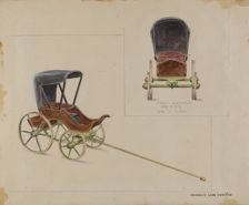 Toy Wagon, 1935/1942. Creator: Francis Law Durand