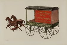 Toy Wagon, 1935/1942. Creator: Philip Johnson