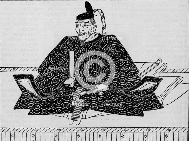 Toyotomi Hideyoshi (1536-1598), Japanese military leader, 1907. Artist: Unknown.