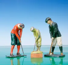 Toys with a golfing theme, c1927. Creator: Unknown