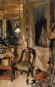 Toys in the Corner. Creator: Carl Larsson