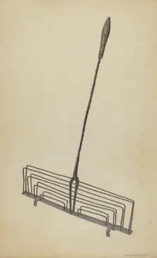 Toast Rack, c. 1938. Creator: Bernard Westmacott