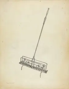 Toast Rack, c. 1938. Creator: Bernard Westmacott