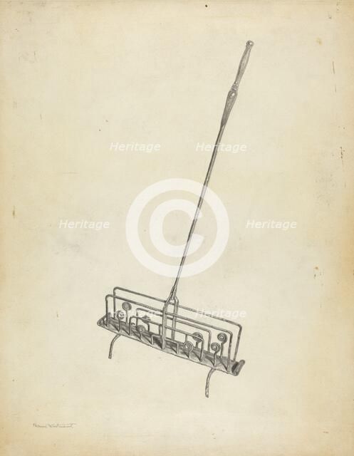 Toast Rack, c. 1938. Creator: Bernard Westmacott.