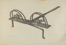 Toast Rack, c. 1939. Creator: Albert Taxson