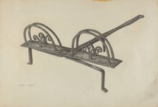 Toast Rack, c. 1939. Creator: Albert Taxson