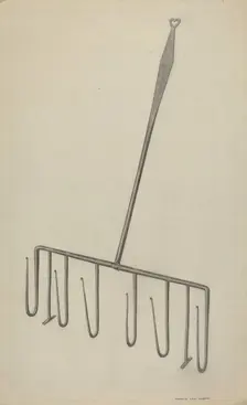 Toast Rack, c. 1939. Creator: Francis Law Durand