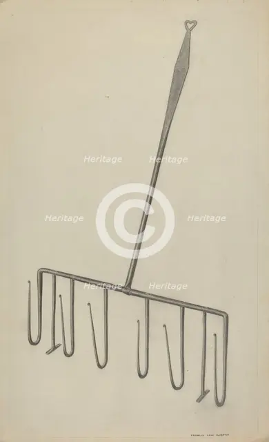 Toast Rack, c. 1939. Creator: Francis Law Durand.