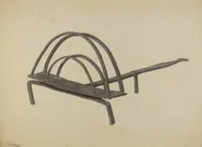 Toast Rack, c. 1939. Creator: Gordon Sanborn