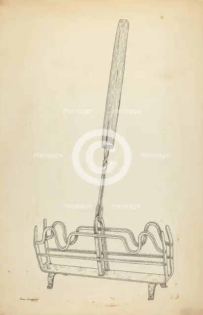 Toast Rack, c. 1939. Creator: Irene Lawson.