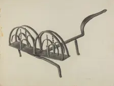 Toast Rack, c. 1939. Creator: Jacob Lipkin