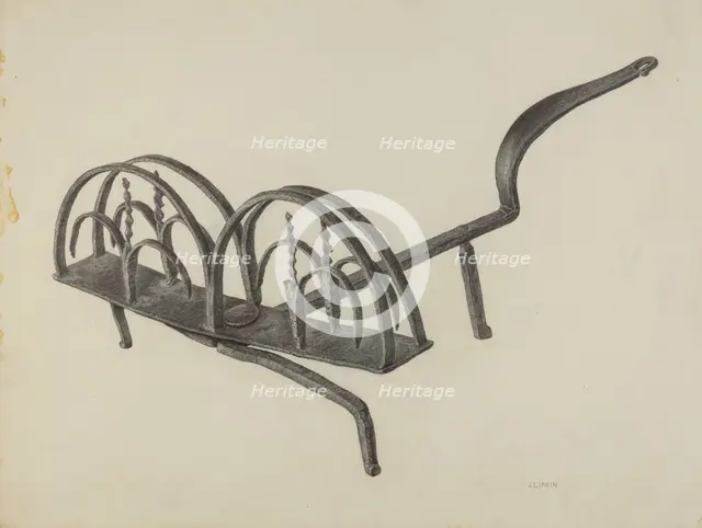 Toast Rack, c. 1939. Creator: Jacob Lipkin.
