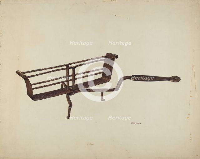 Toaster, c. 1940. Creator: Frank McEntee.