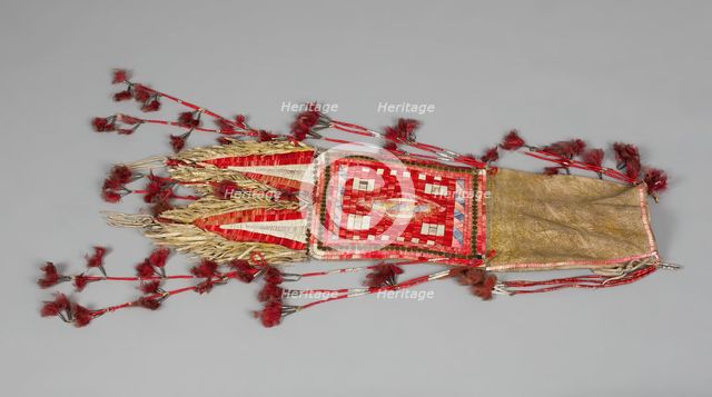 Tobacco Bag, 1860/1890. Creator: Unknown.