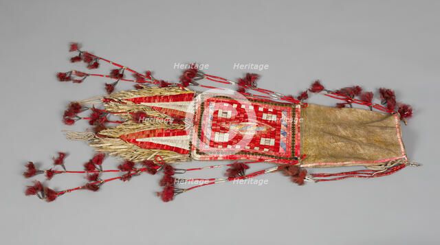 Tobacco Bag, 1860/1890. Creator: Unknown.