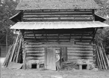 Tobacco barn, Person County, North Carolina, 1939. Creator: Dorothea Lange