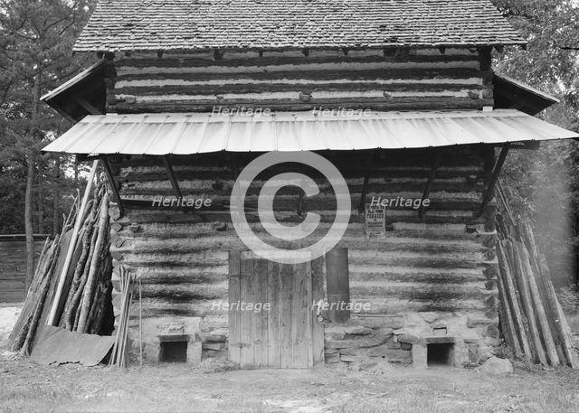 Tobacco barn, Person County, North Carolina, 1939. Creator: Dorothea Lange.
