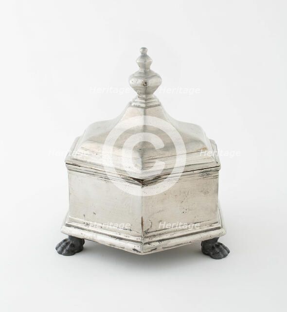 Tobacco Box, Netherlands, c. 1740. Creator: Unknown.