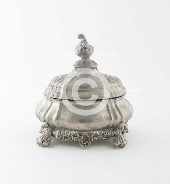 Tobacco Box, Netherlands, c. 1760. Creator: Unknown.