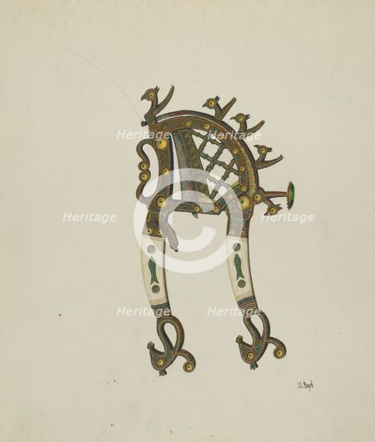 Tobacco Cutter, c. 1939. Creator: Joseph L. Boyd.