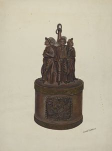 Tobacco Jar, 1935/1942. Creator: Joseph Cannella
