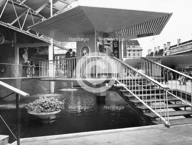 Tobacco kiosk, Festival of Britain site, South Bank, Lambeth, London, 1951. Artist: Unknown.