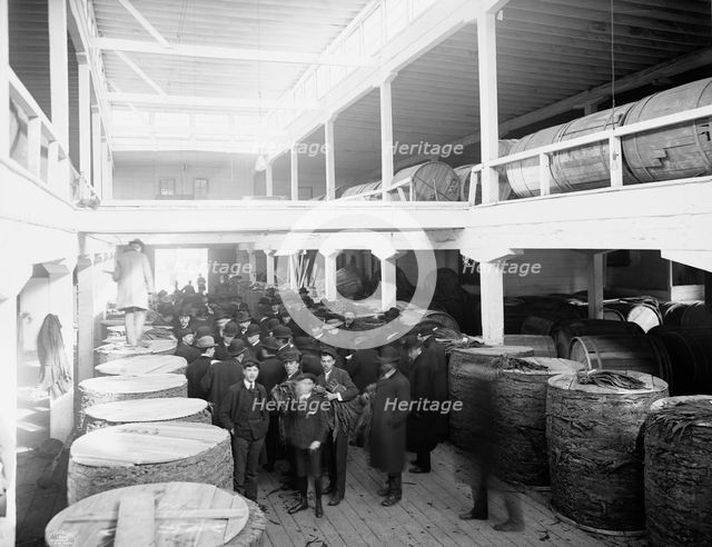 Tobacco market, Louisville, Ky., A, c1906. Creator: Unknown.