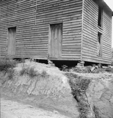 Tobacco packhouse, Person County, North Carolina, 1939. Creator: Dorothea Lange