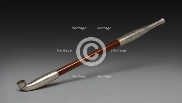 Tobacco Pipe, 1800s-1900s. Creator: Unknown.