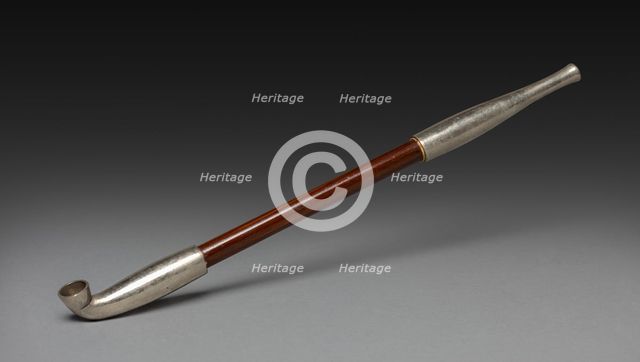 Tobacco Pipe, 1800s-1900s. Creator: Unknown.