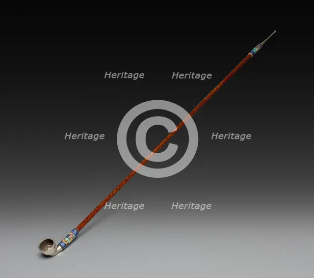Tobacco Pipe, 18th-19th century. Creator: Unknown.