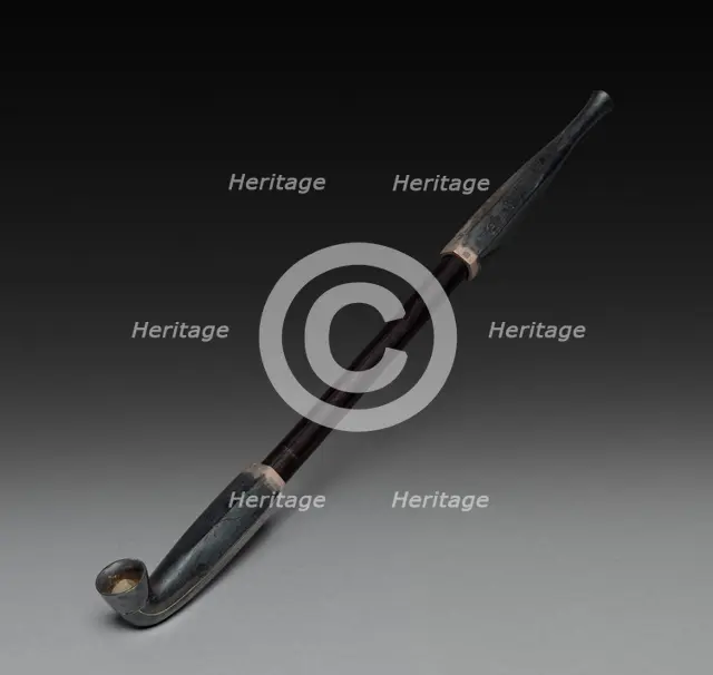 Tobacco Pipe, 18th-19th century. Creator: Unknown.