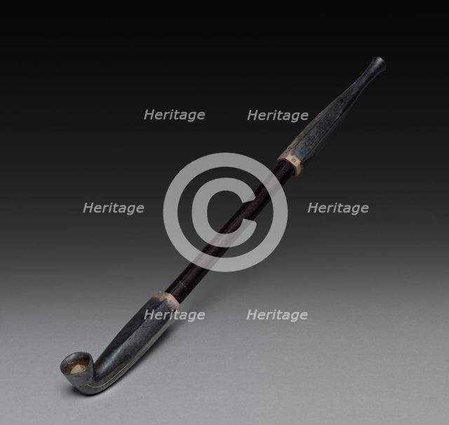 Tobacco Pipe, 18th-19th century. Creator: Unknown.