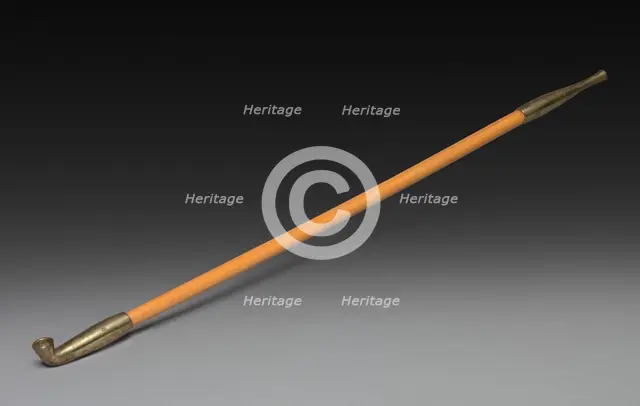 Tobacco Pipe, 18th-19th century. Creator: Unknown.
