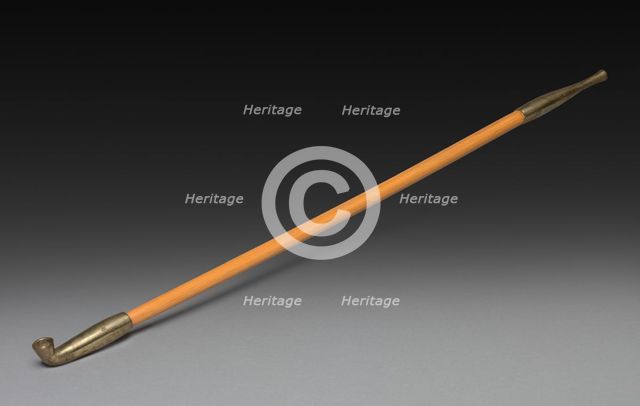 Tobacco Pipe, 18th-19th century. Creator: Unknown.