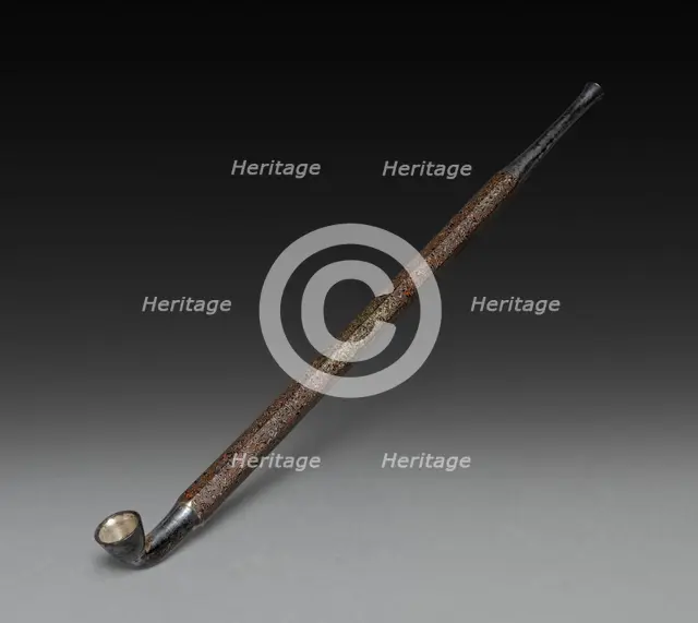 Tobacco Pipe, 18th-19th century. Creator: Unknown.