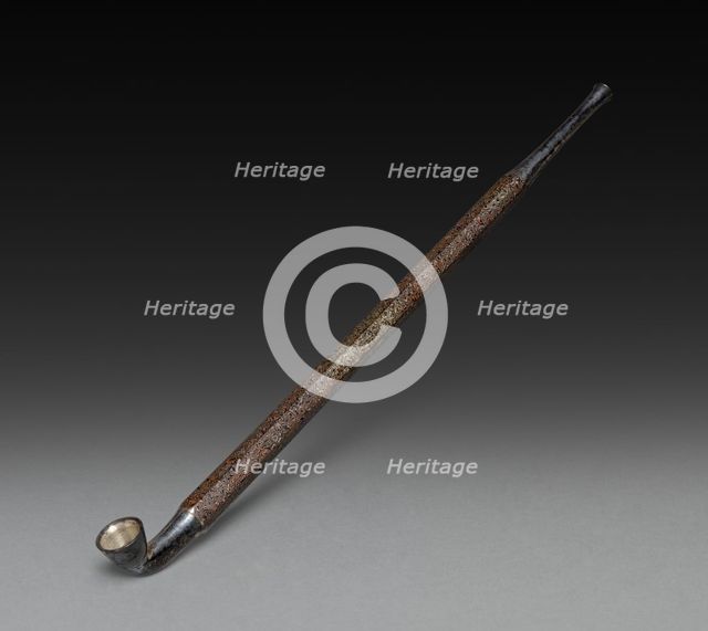 Tobacco Pipe, 18th-19th century. Creator: Unknown.
