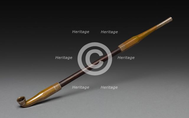 Tobacco Pipe, 18th-19th century. Creator: Unknown.